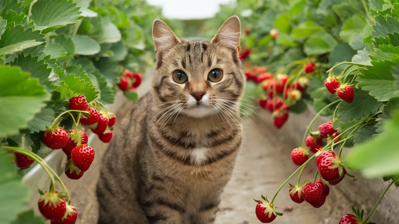 Can Cats Eat Strawberries?