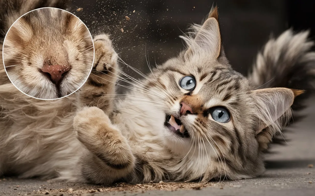 Why Cat Keeps Sneezing But Seems Fine?